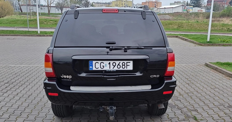 Jeep Grand Cherokee cena 32500 przebieg: 298670, rok produkcji 2004 z Grudziądz małe 667